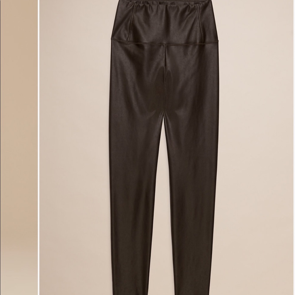 Aritzia Wilfred Free Leather Legging Pants XS